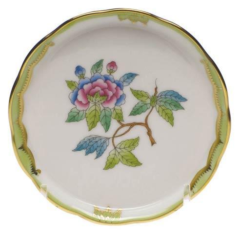 Herend Collections Queen Victoria Green Border Coaster $70.00