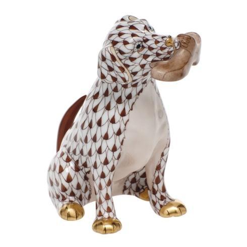 Herend Figurines Dogs Bella with shoe  $340.00