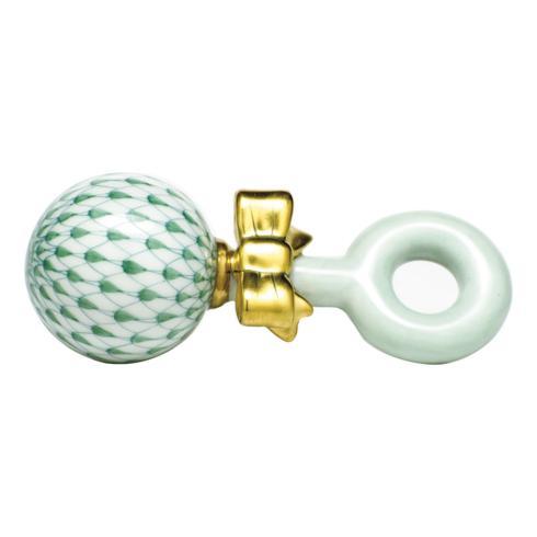 $225.00 Baby Rattle - Green