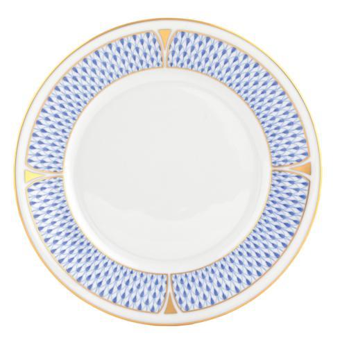 Herend Collections Art Deco Blue Salad Plate $160.00