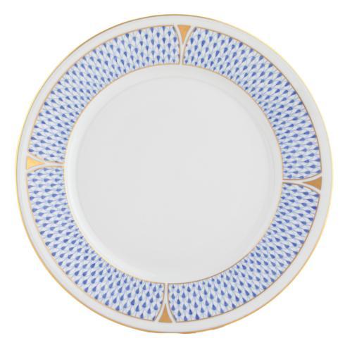 Herend Collections Art Deco Blue Dinner Plate $240.00