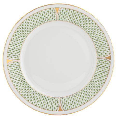 Herend Collections Art Deco Green Dinner Plate $230.00