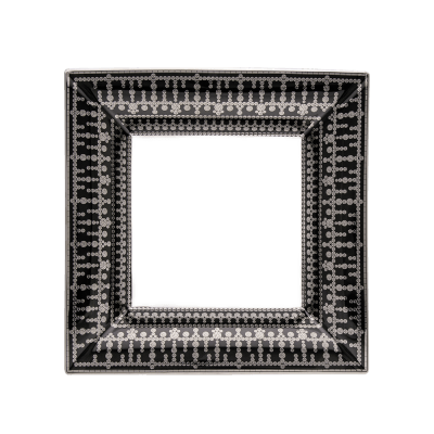 $1,035.00 Large Black Platinum Tiara Tray