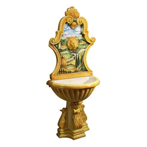 $3,995.00 Fountain Yellow with Scenery 