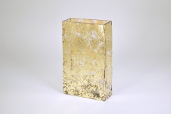 Tamara Childs  Vases - Wabi Sabi Tall Vase - 10"x8" - Gold $100.00