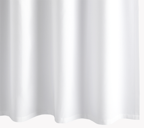 Matouk  Shower Curtains Birdseye Pique - White $135.00