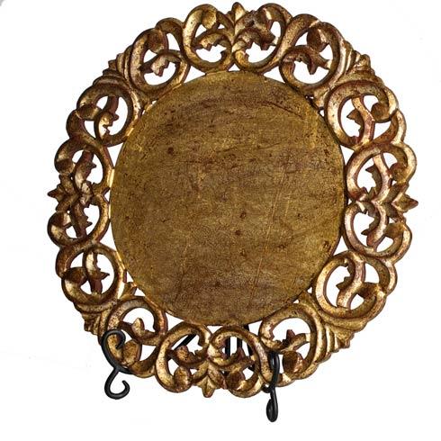 $62.00 Vendome Gold Round Placemat