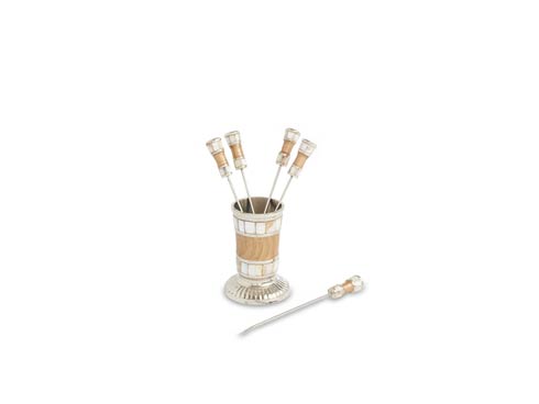 $75.00 Classic Cocktail Pick Set Toffee