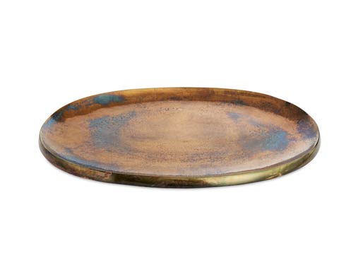 $175.00 Eclipse 15" Platter Bronze