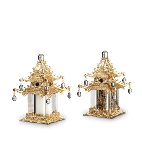 Pagoda Salt and Pepper Shakers - $225.00