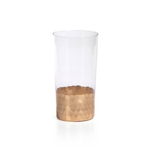Jeffrey Bannon Exclusives   Moroccan Gold Highball Glass $19.50
