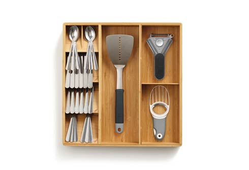 Joseph Joseph  Cleaning & Organization DrawerStore Bamboo Cutlery, Utensil & Gadget Organizer $35.00