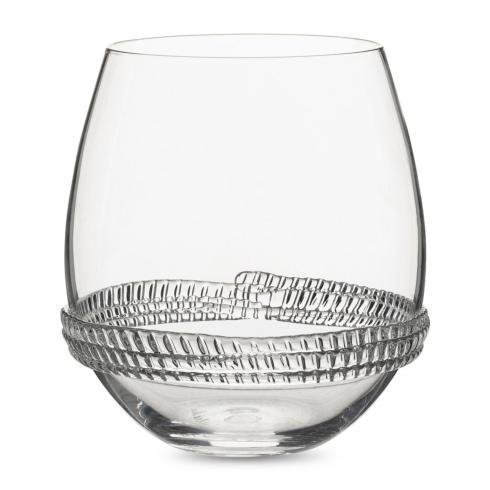 Juliska  Dean Stemless Wine Glass $64.00