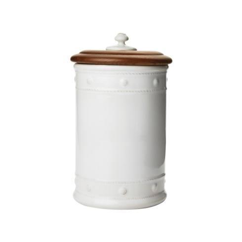 $136.00 11.5" Canister with Wooden Lid