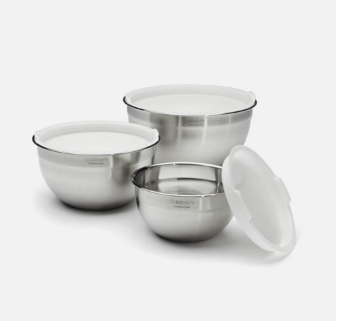 $39.99 Stainless Steel Mixing Bowls with Lids