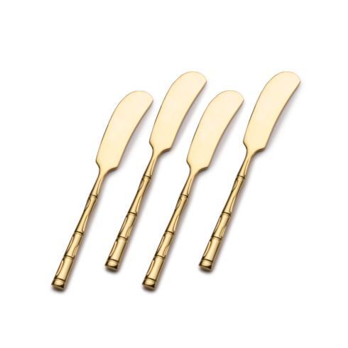 Wallace  Gold Bamboo  Butter Spreaders, Set of 4  $49.99