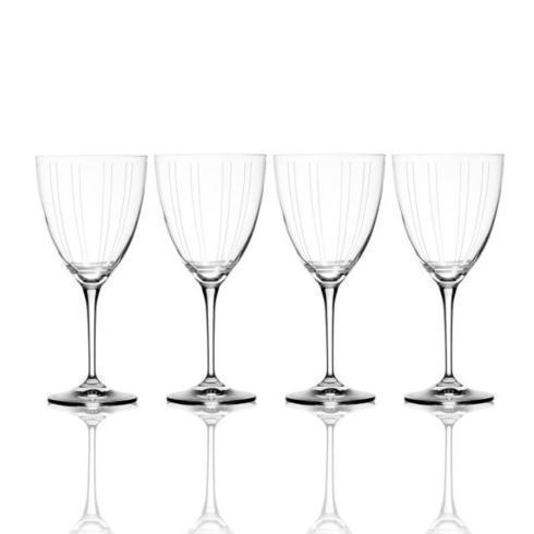 $100.00 Berlin 13.5oz. White Wine Glass, Set of 4 (Brown Box Remailer)