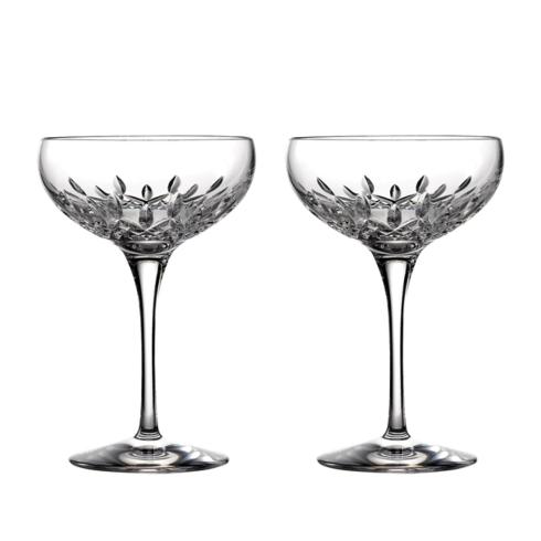 Waterford   Lismore Essence Champagne Saucer, Pair $190.00