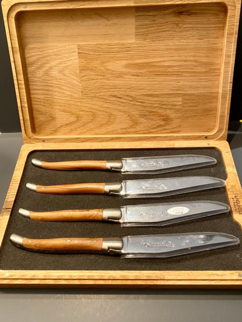 Laguiole   Olivewood Steak Knives s/4 $325.00