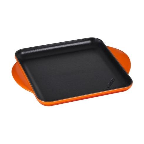 $110.00 9.5" Square Griddle Pan - Flame