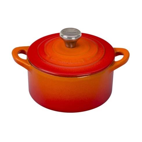 $92.00 1/3 qt. Mini Cocotte with Stainless Steel Knob - Flame