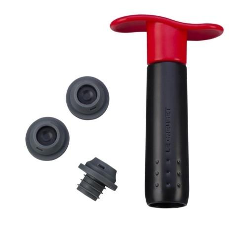 $22.00 Wine Pump and 3 Stoppers