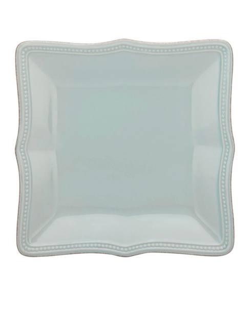 $23.95 Ice Blue Square Accent Plate