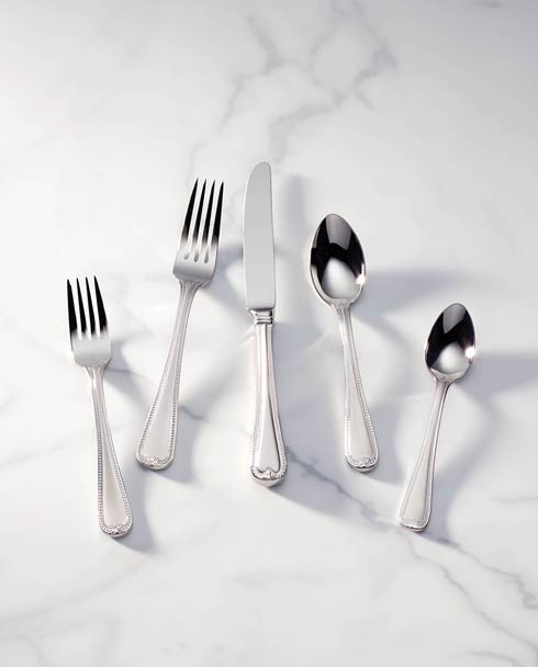 $64.95 5pc Frosted Place Set