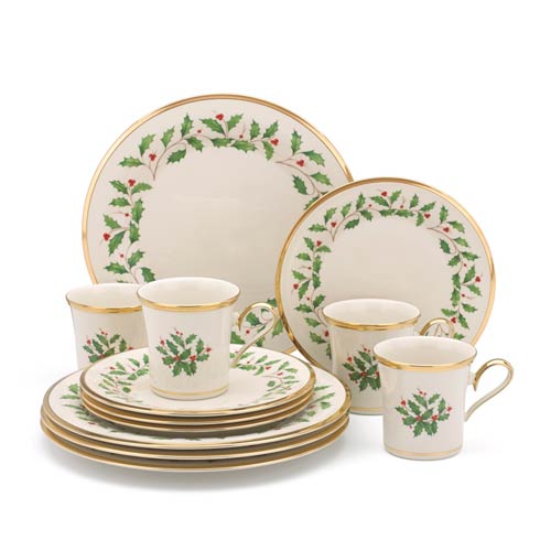 Sale: Lenox ~ Holiday ~ Holiday 12pc Set, Price $234.95 in Lake 