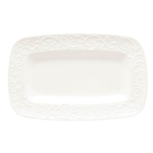 Lenox Opal Innocence Carved Hors D\'oeuvres Tray $72.00