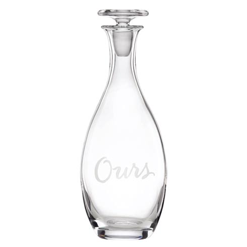 $100.00 Ours Decanter