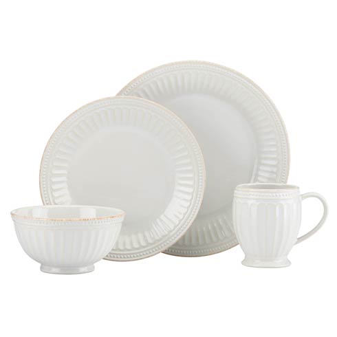 Lenox French Perle Groove White 4-piece Place Setting $69.95