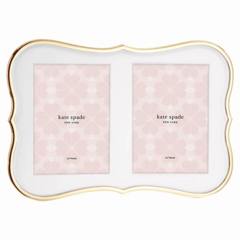 $125.00 Gold Double Invitation Frame