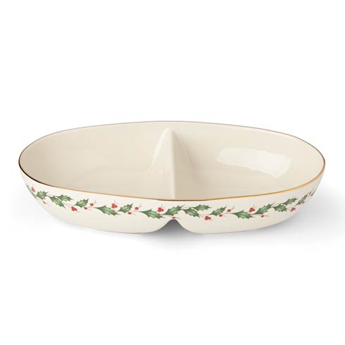 $39.95 Divided Oval Bowl