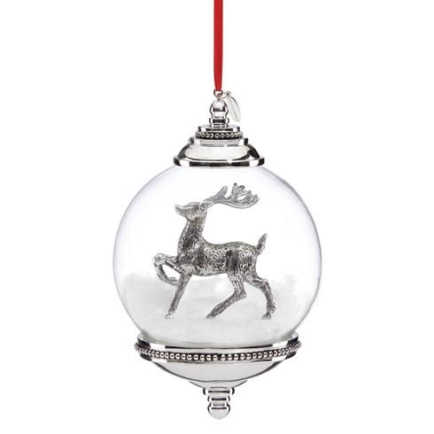 $40.00 Reindeer Snowglobe Ornament