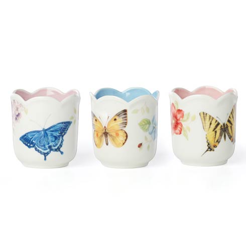 Lenox Butterfly Meadow Candles 3pc Filled Mini Candle Set $59.00