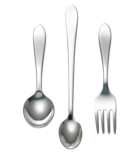 $45.00 Master Stainless 3-Piece Baby Set