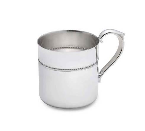 $80.00 Royal Bead Silverplate Baby Cup