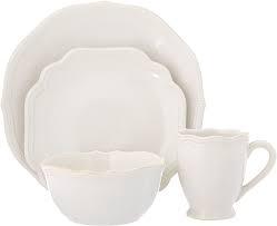 $69.95 French Perle Bead White - 4 piece place setting