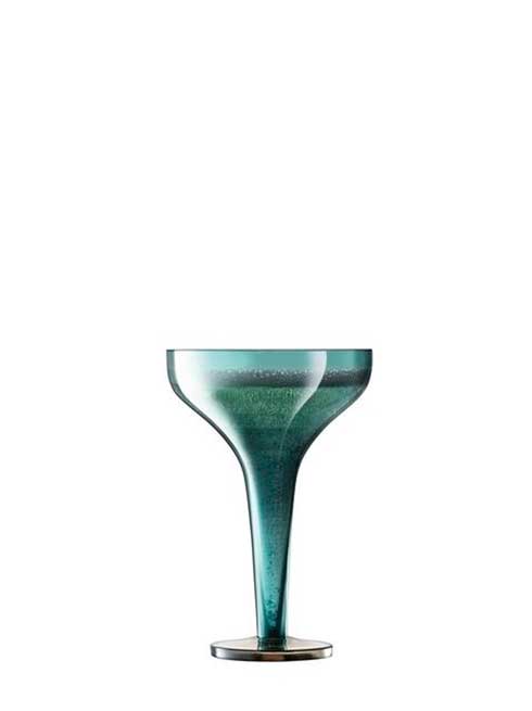 $75.00 Champagne Saucer 5oz Peacock/Lustre (Set of 2)