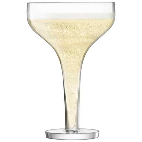 $55.00 Champagne Saucer 5oz Clear (Set of 2)
