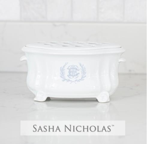 Sasha Nicholas   Monogrammed Bud Vase $88.00