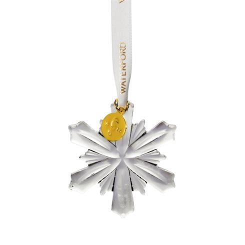 $50.00 Waterford: Mini Snowflake Crystal Ornament