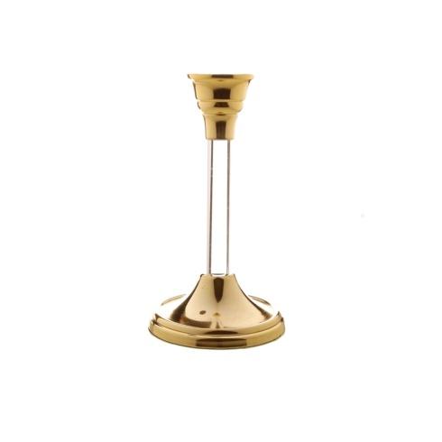 Live With It by Lora Hobbs Exclusives  Pizzazz 7.25" Gold Acrylic Stem Candlestick Pair $32.00