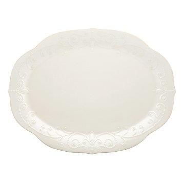 Lenox  French Perle White Oval Platter $100.00