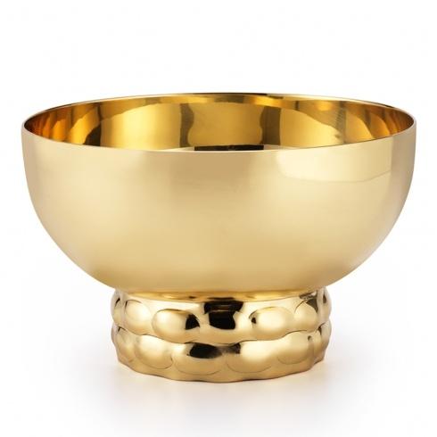 $60.00 Helios Brass Bowl w Footrim 6
