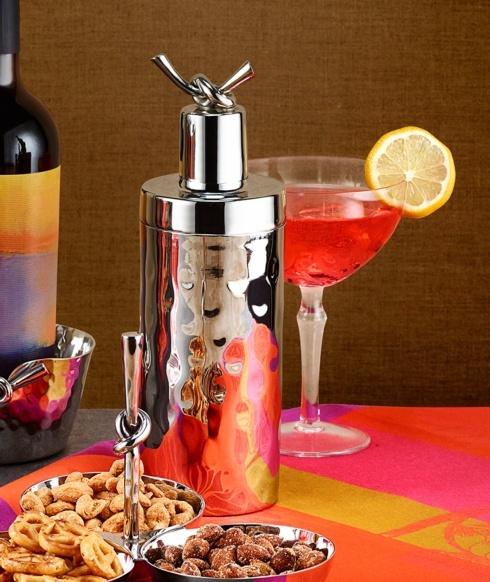 Mary Jurek  Barware Helyx Cocktail Shaker w/Knot