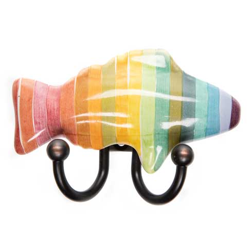 $48.00 Fish Hook Right - Rainbow