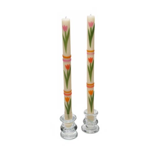 $25.00 Tulip Dinner Candles - Set of 2