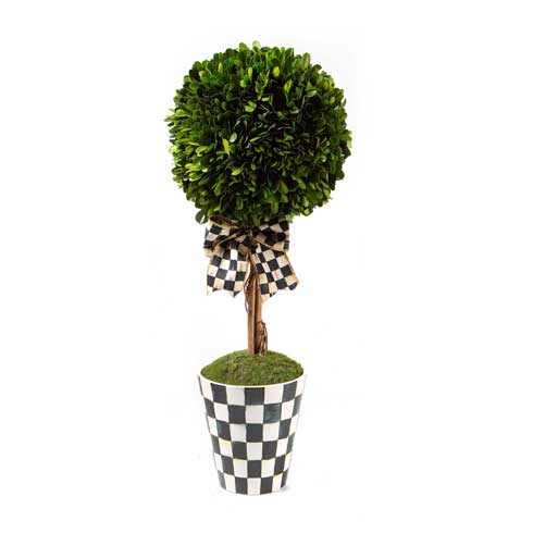 $238.00 Courtly Boxwood Topiary Drop In - Large